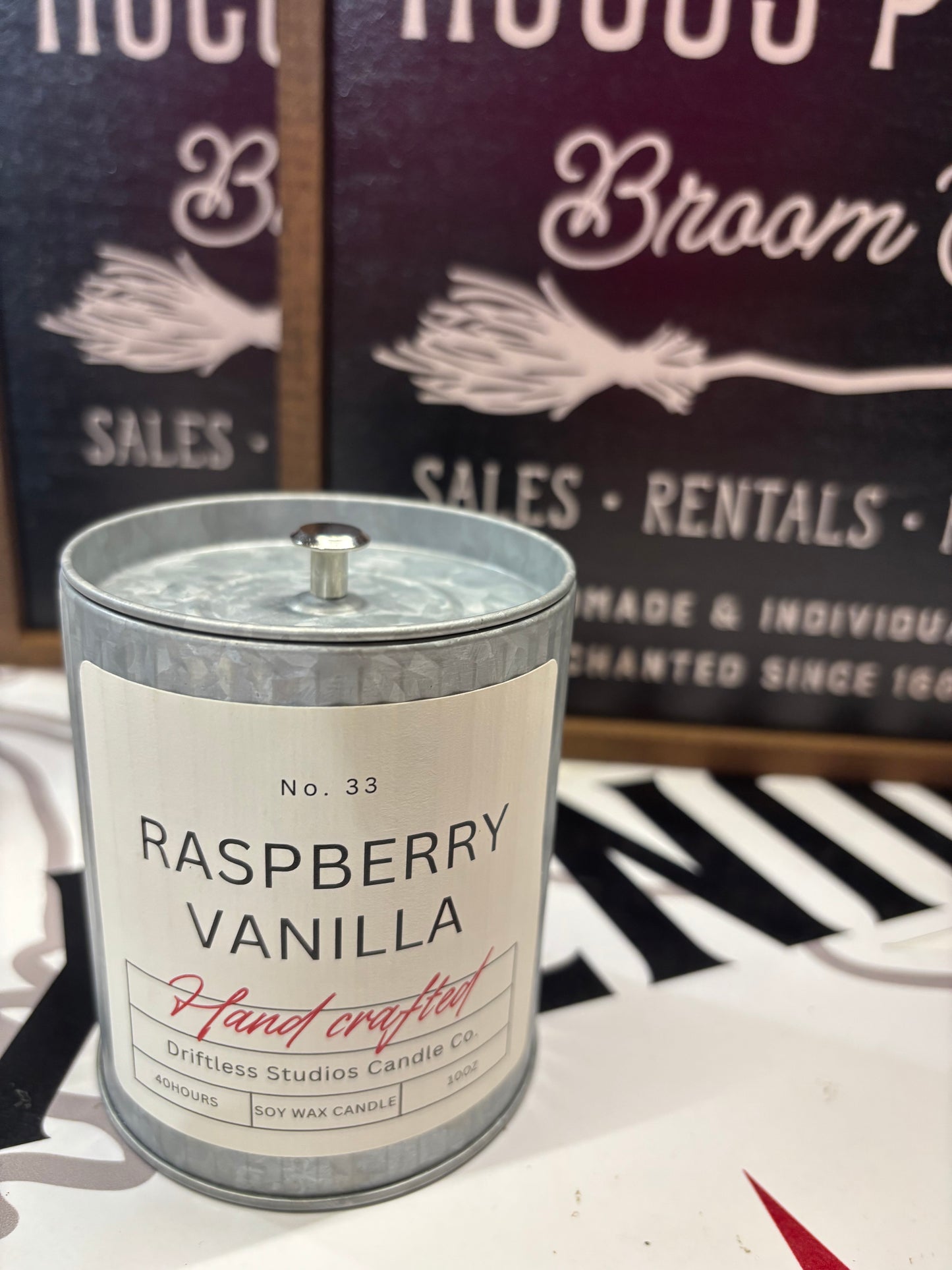 Fall Scented Tin Candles