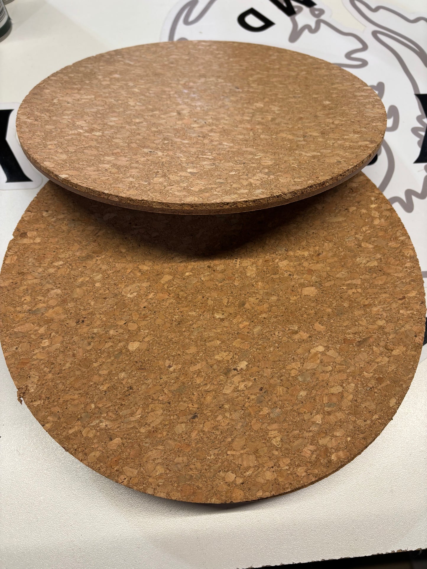 10" x 10" Cork Plant Plates