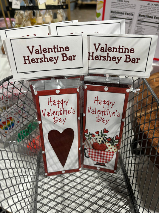 Valentine's Hershey Bar