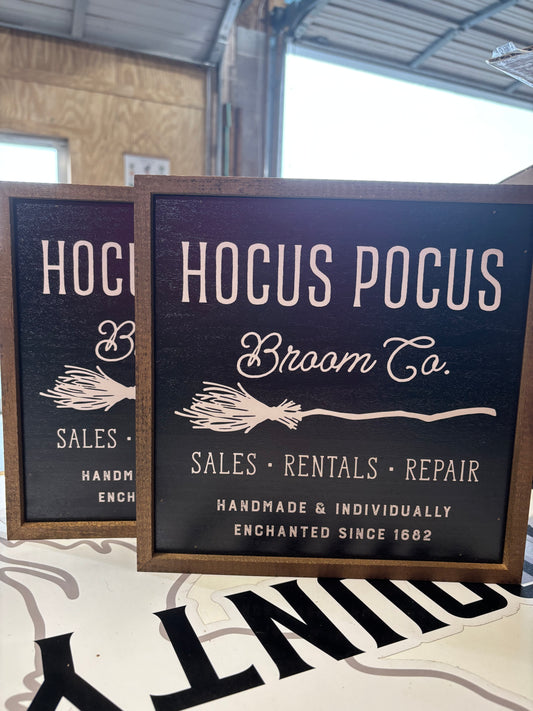 Hocus Pocus Box Sign