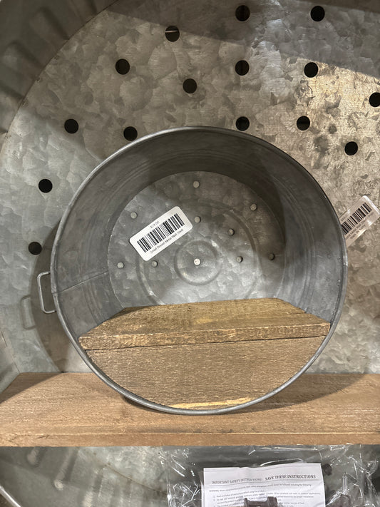 Small Round Metal Wall Shelf