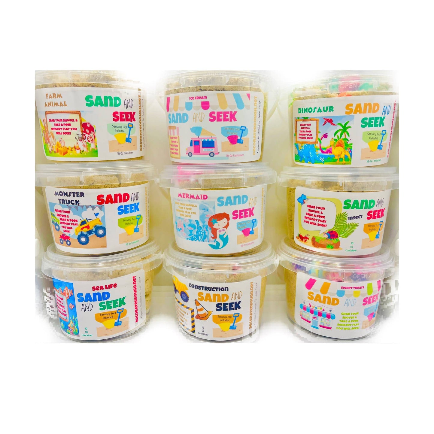 Sand & Seek Sensory Kit