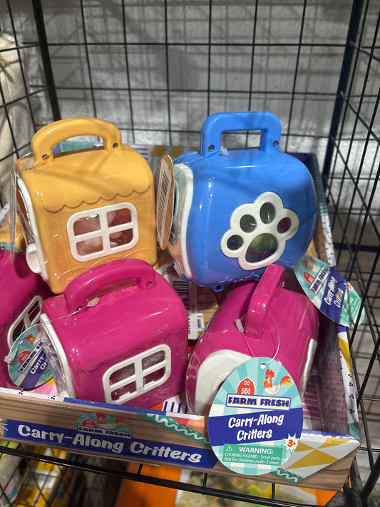 Farm Fresh Carry Along Critters