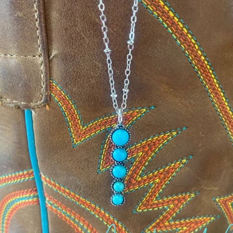 Turquoise Drop Necklace