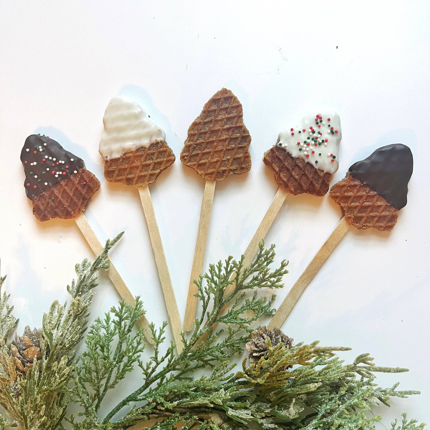 Mini Stroopwafel Lollipops