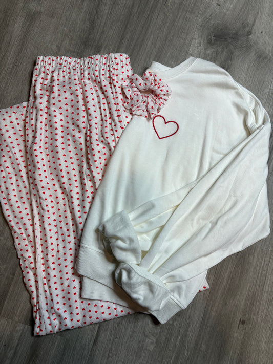 Heart PJ Set (Pants)