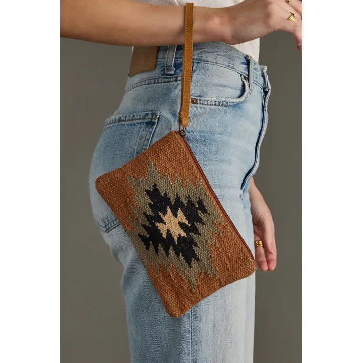 Aztec Wristlet