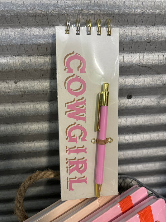 Cowgirl Spiral List Pad