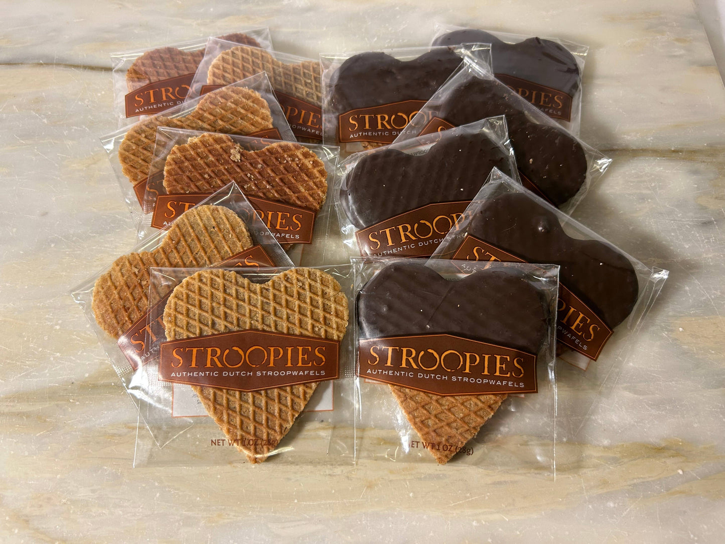 Stroopwafel Hearts