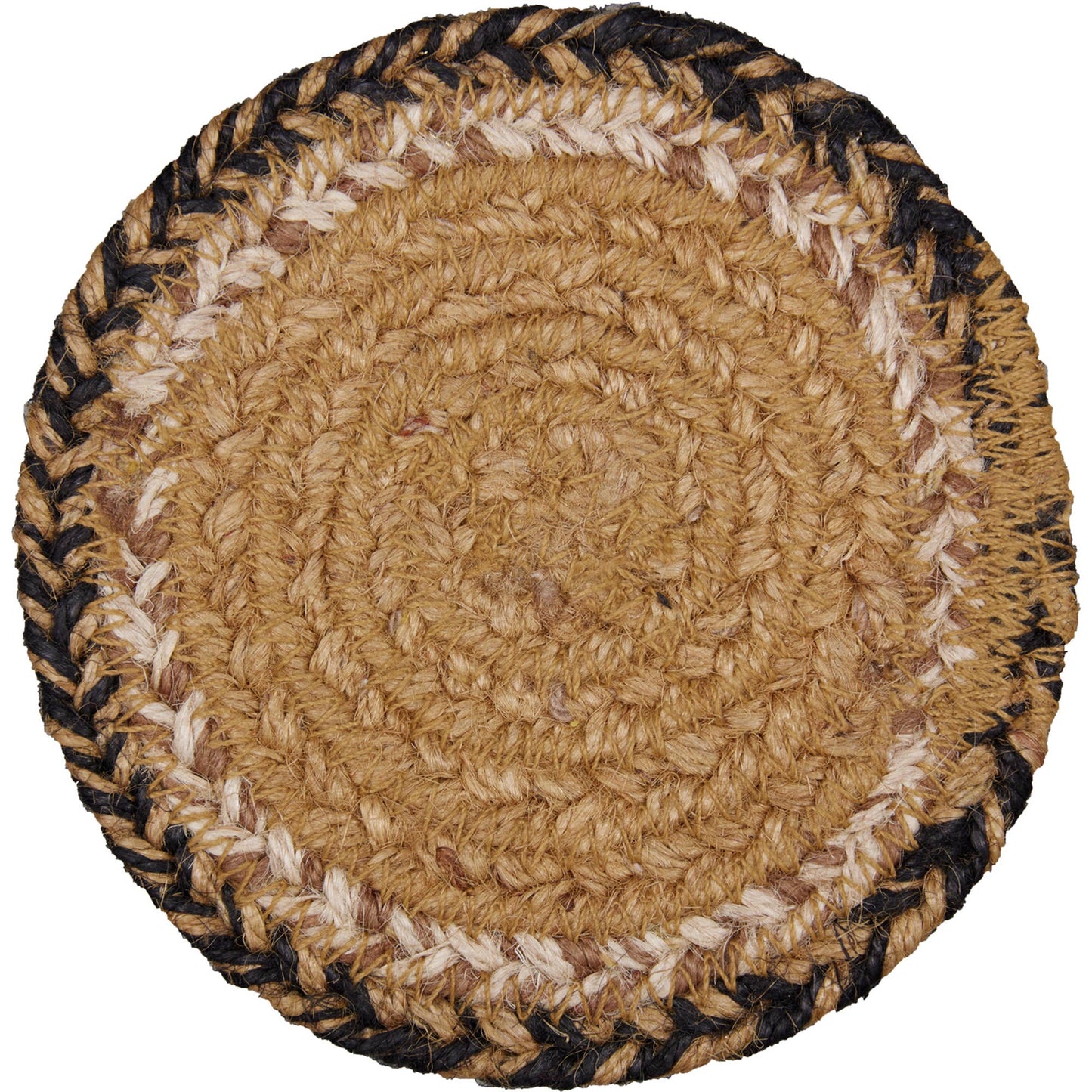 Kettle Grove Jute Coaster Stencil Star (Set of 6)