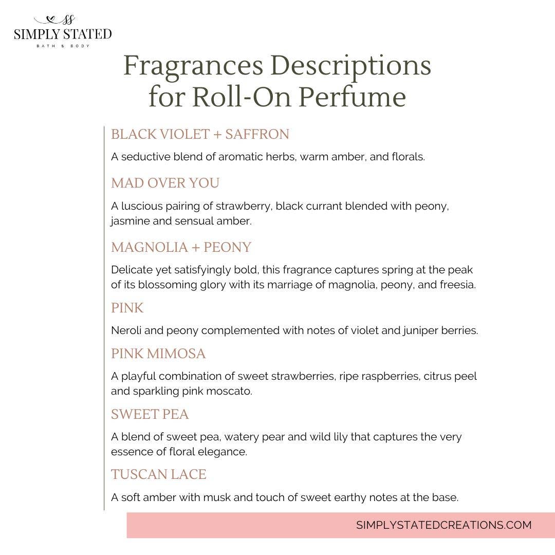 Signature Line Roll On Perfume