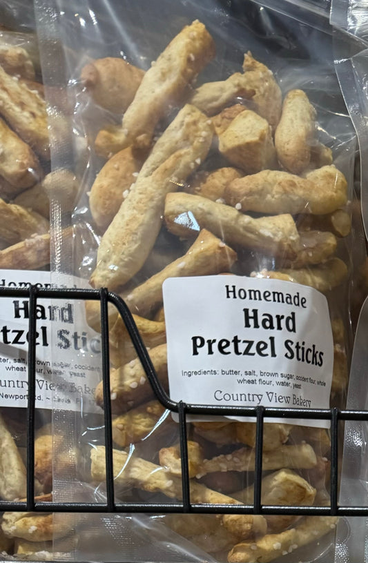 Hard Hand-Rolled Pretzels