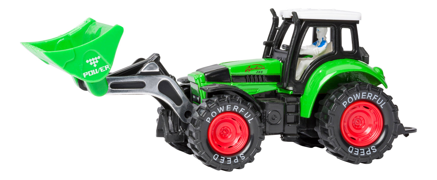 Die Cast Scoop Tractor