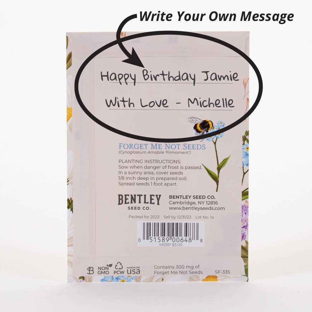 Special Occasion Card Seeds