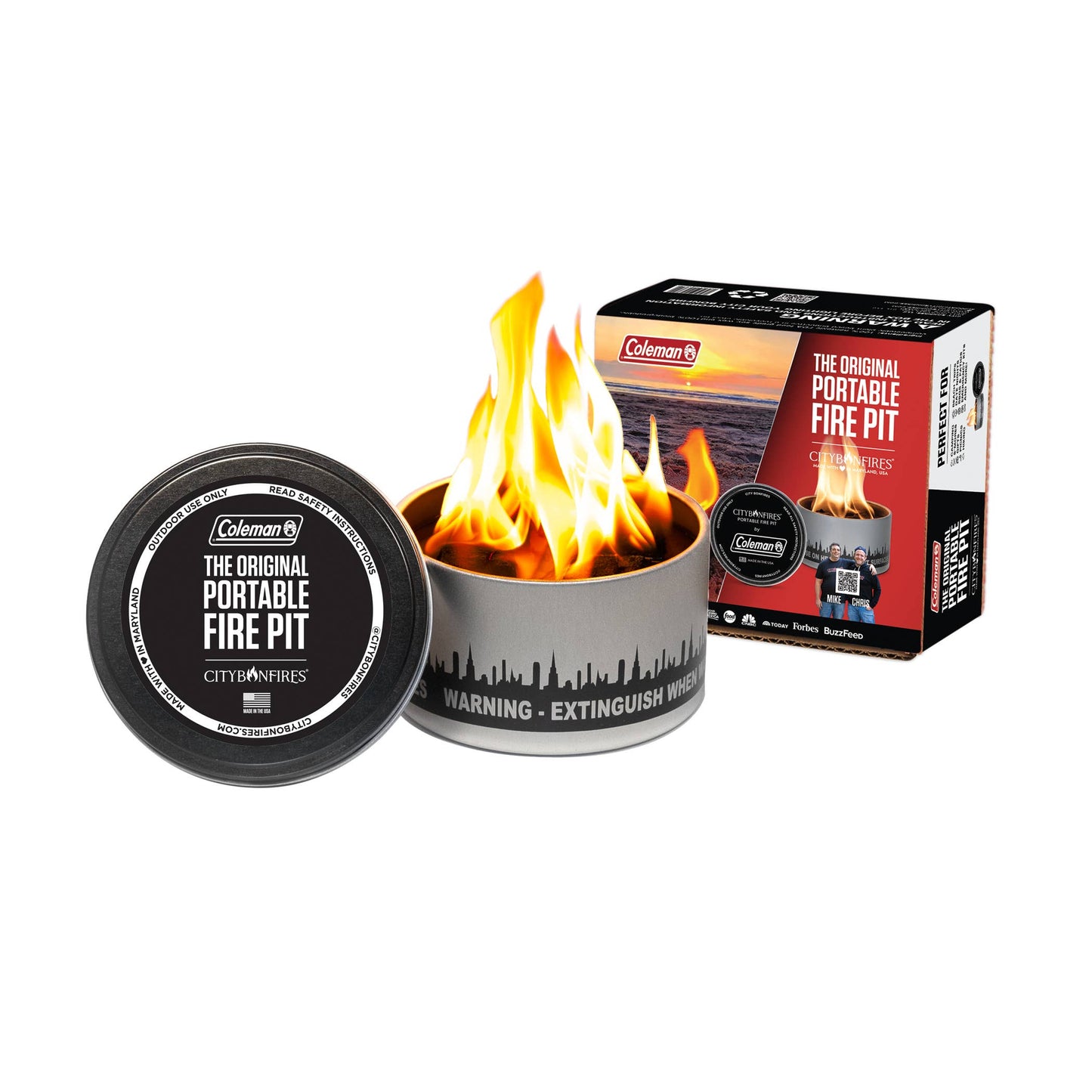 City Bonfires® by Coleman® Mini Portable Fire Pits