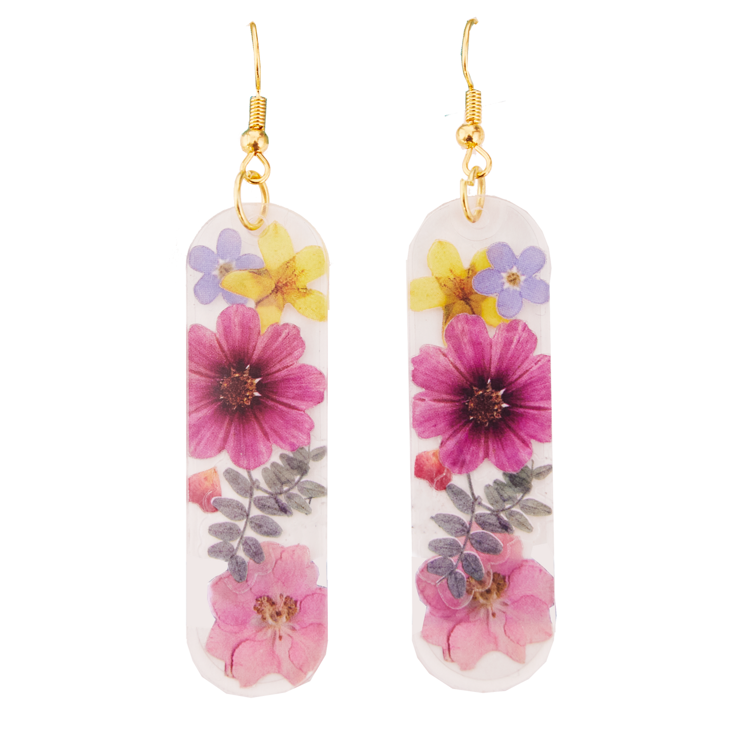 Pressed Floral Earrings - Adult Craft Kit