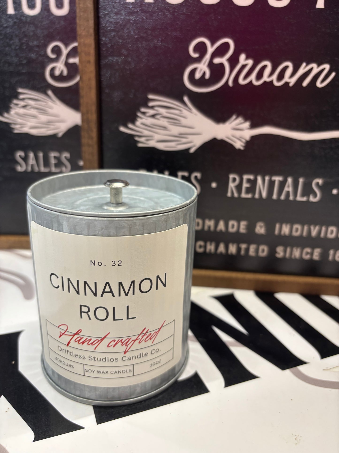 Fall Scented Tin Candles