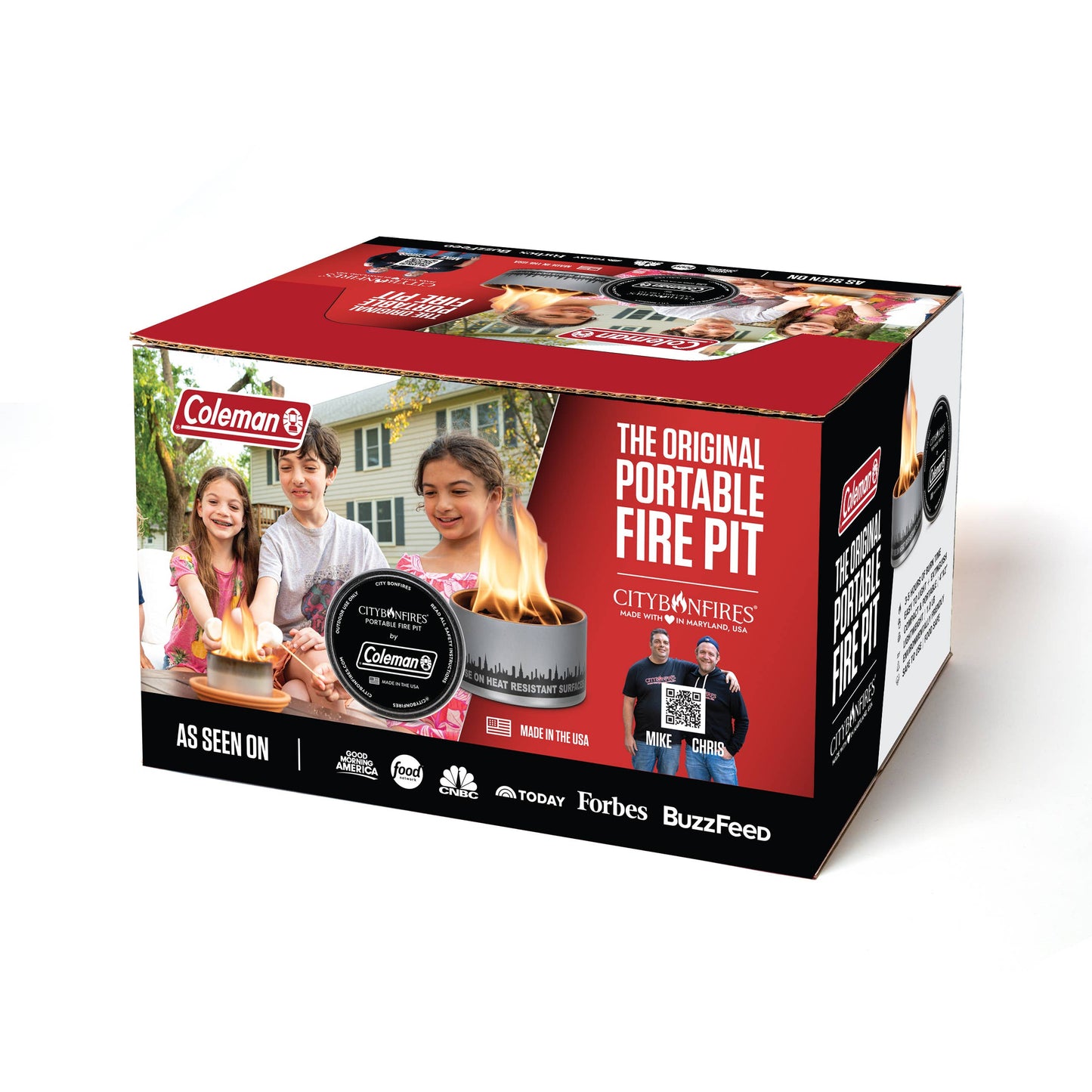 City Bonfires® by Coleman® Mini Portable Fire Pits