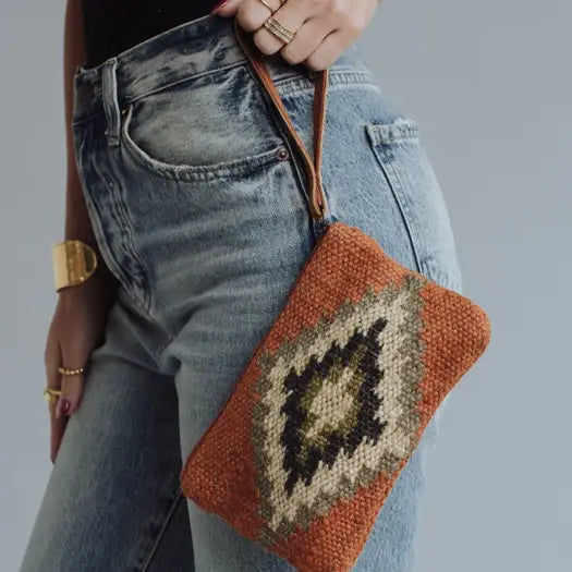 Aztec Wristlet