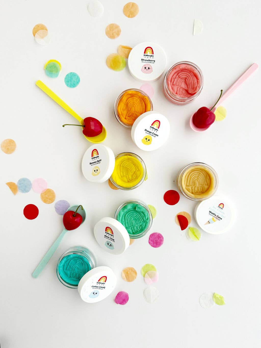 Ice Cream Mini KidDough Rainbow Set