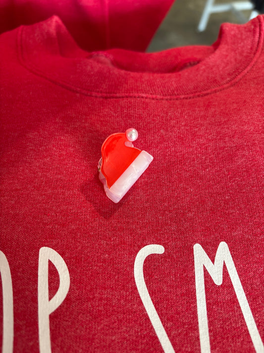 Christmas Mini Claw Clip