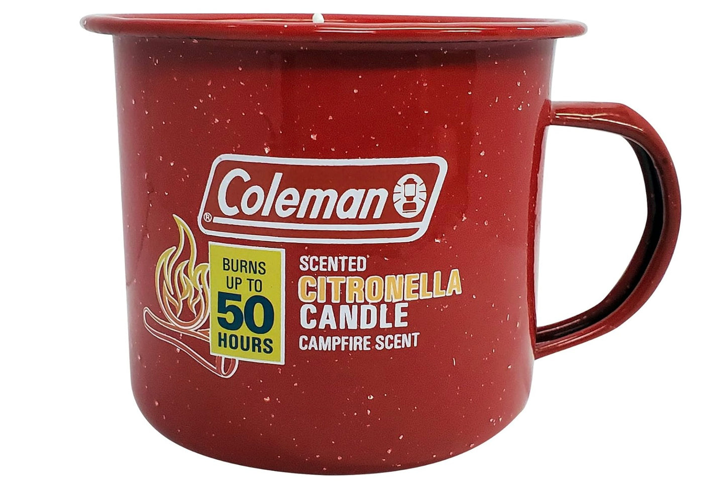 Coleman Citronella Mug Candle - Campfire Scent