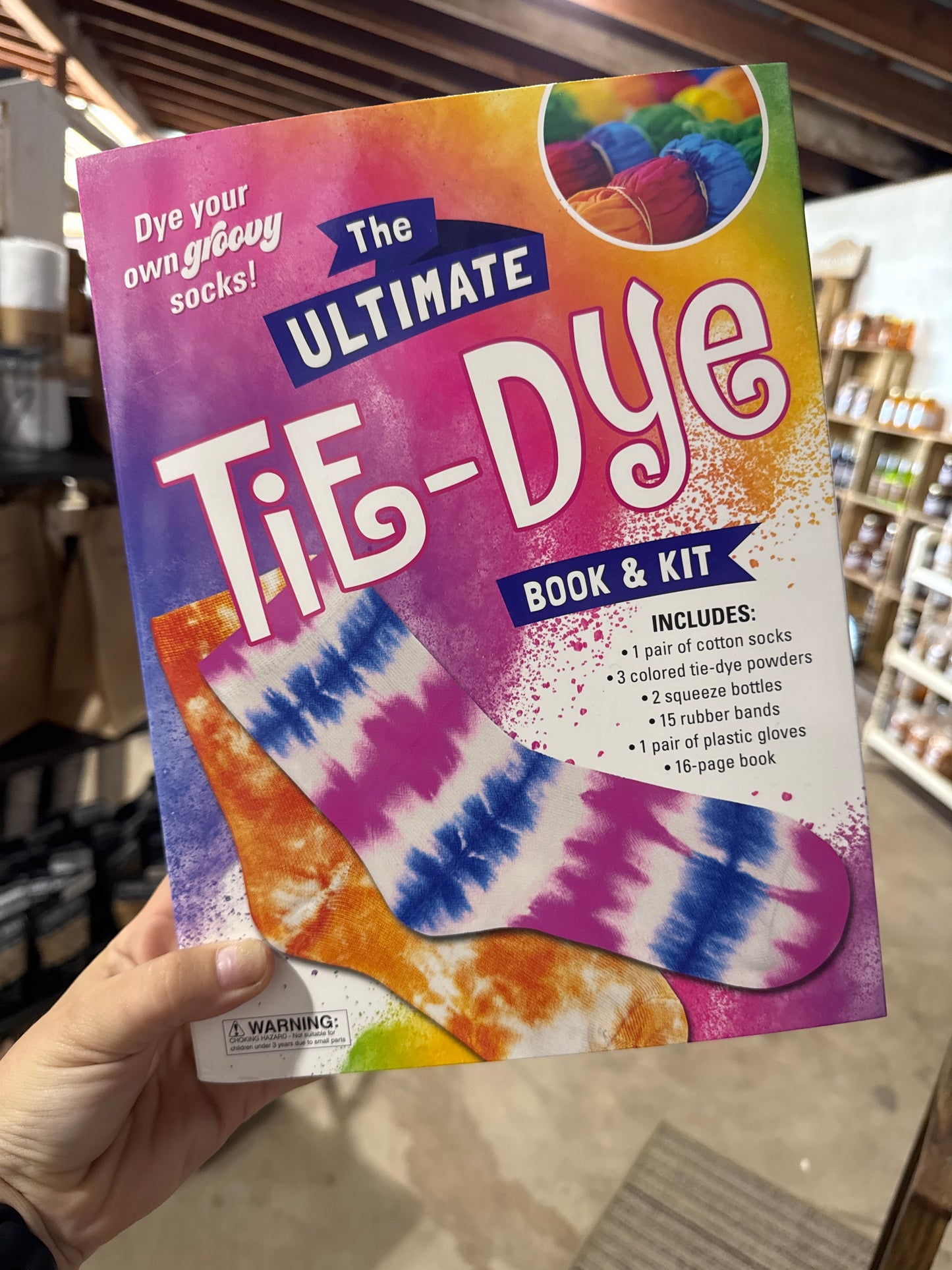 Ultimate Tie-Dye Book & Kit