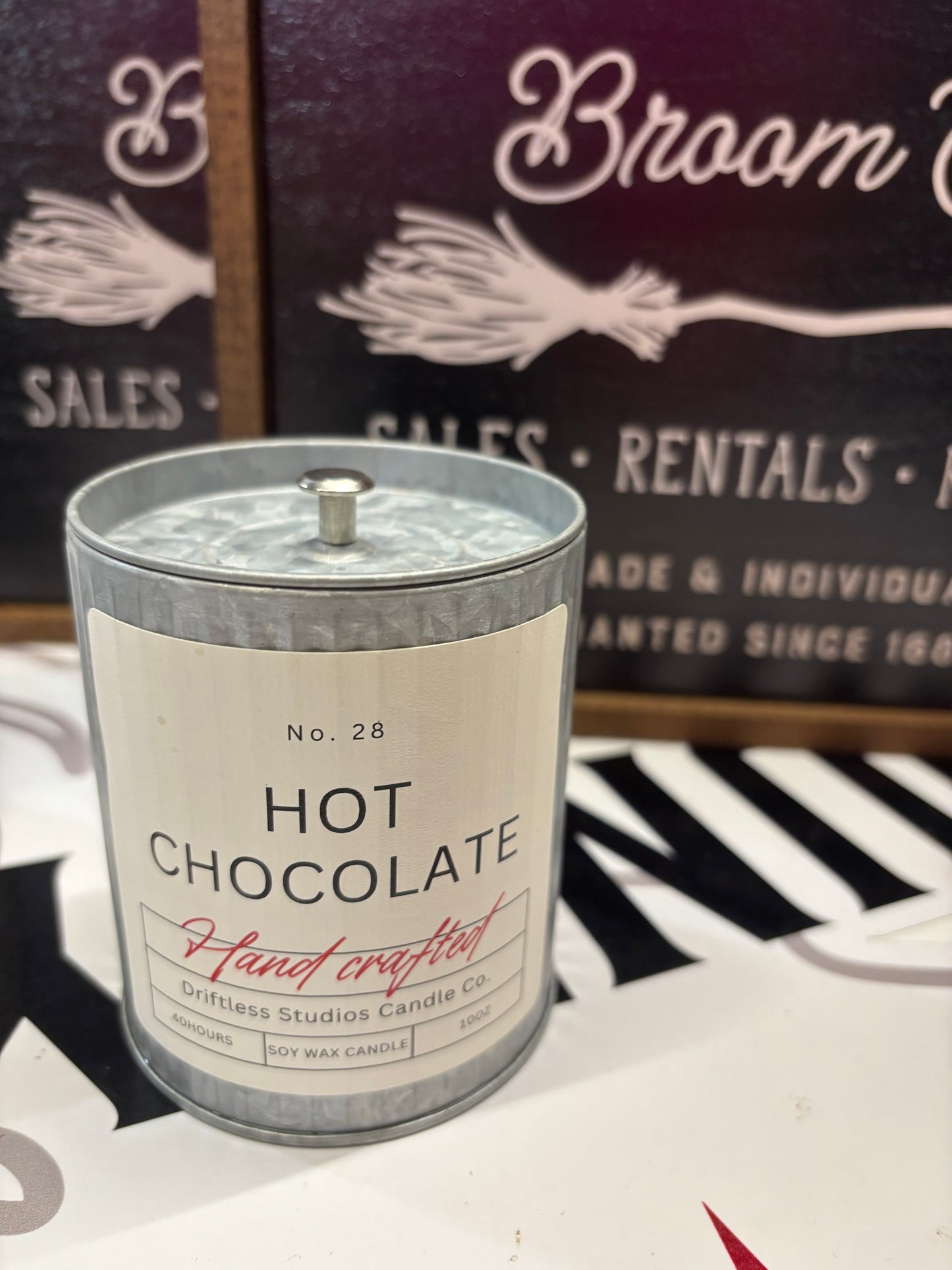 Fall Scented Tin Candles