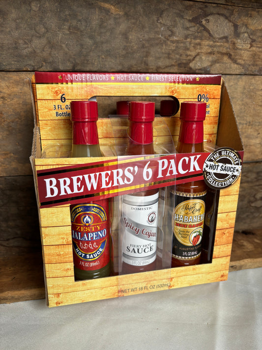 6pk Hot Sauce Collection