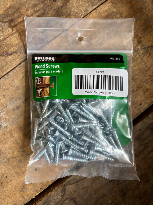 Wood Screws (100pc)