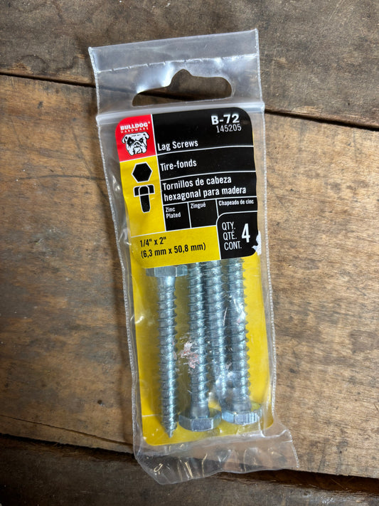 Lag Screws (4pc)