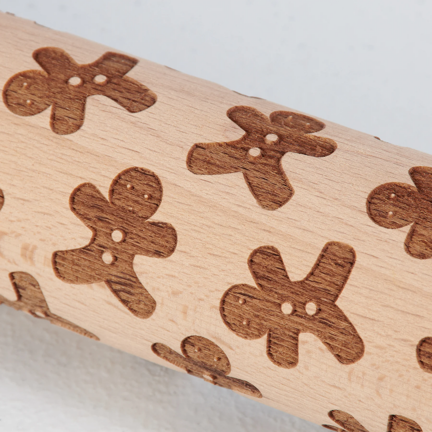 Rolling Pin Lg - Gingerbread