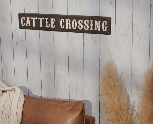 Cattle Crossing Sign