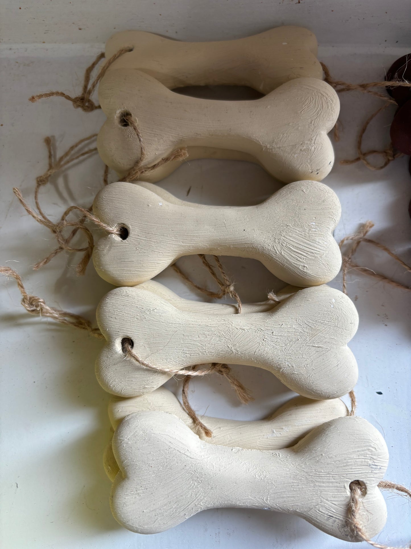 Sculpted Dog Bone Ornament