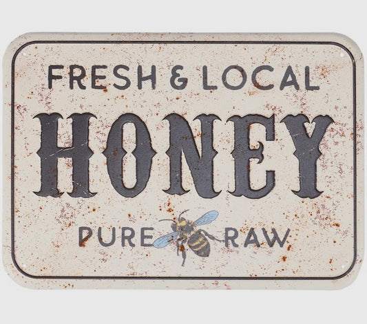 Fresh & Local Honey Sign