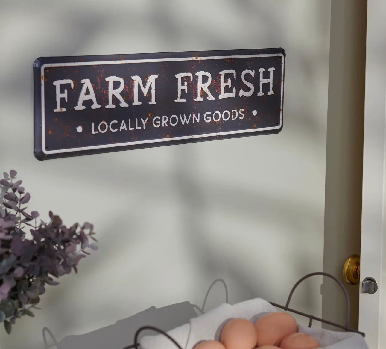 Farm Fresh Locally Grown Sign