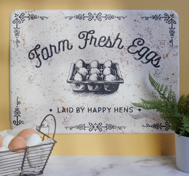 Farm Fresh Eggs Sign