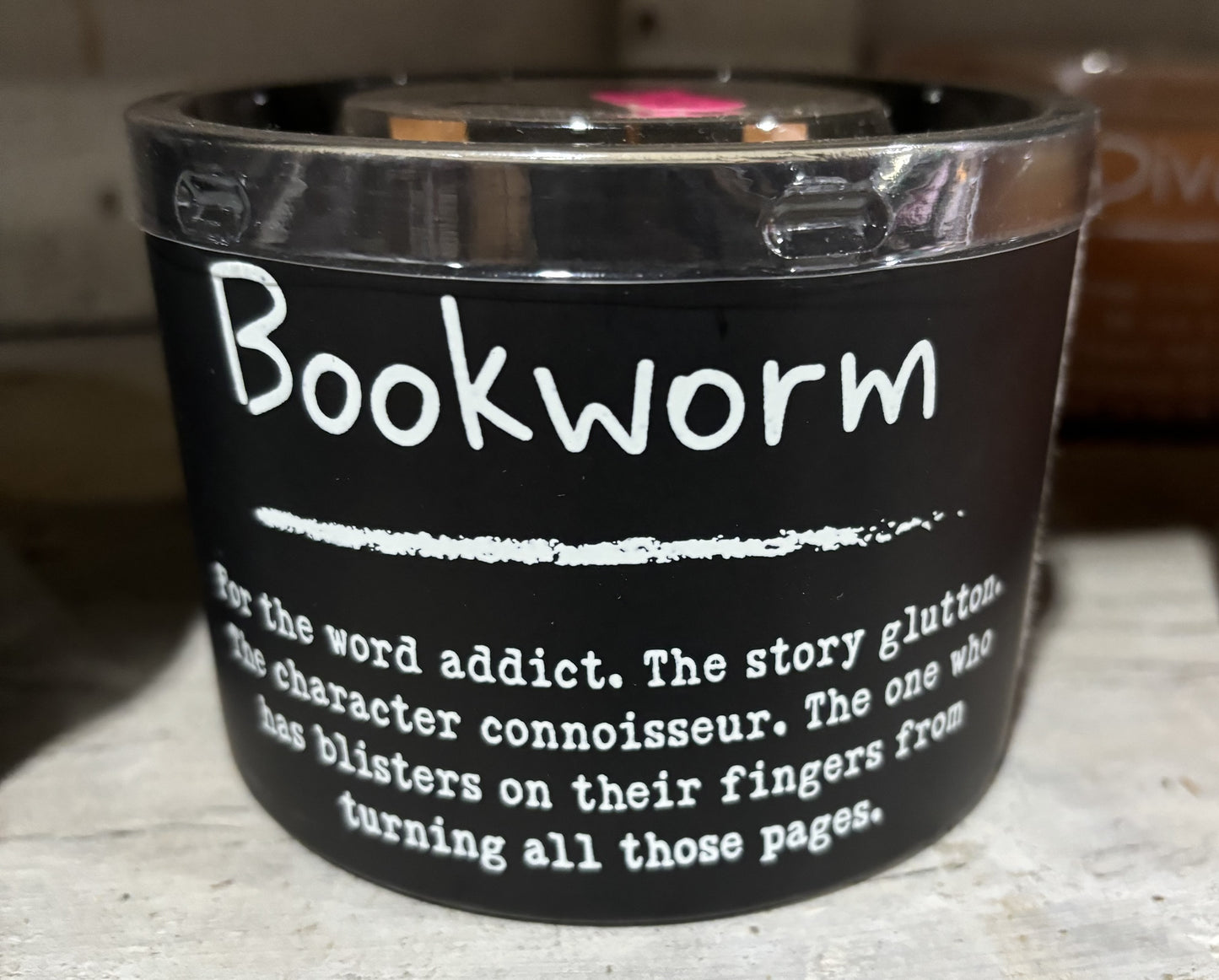 Bookworm Candle