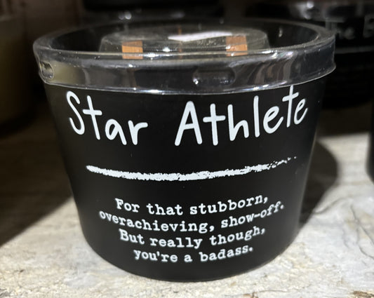 Star Athlete Candle