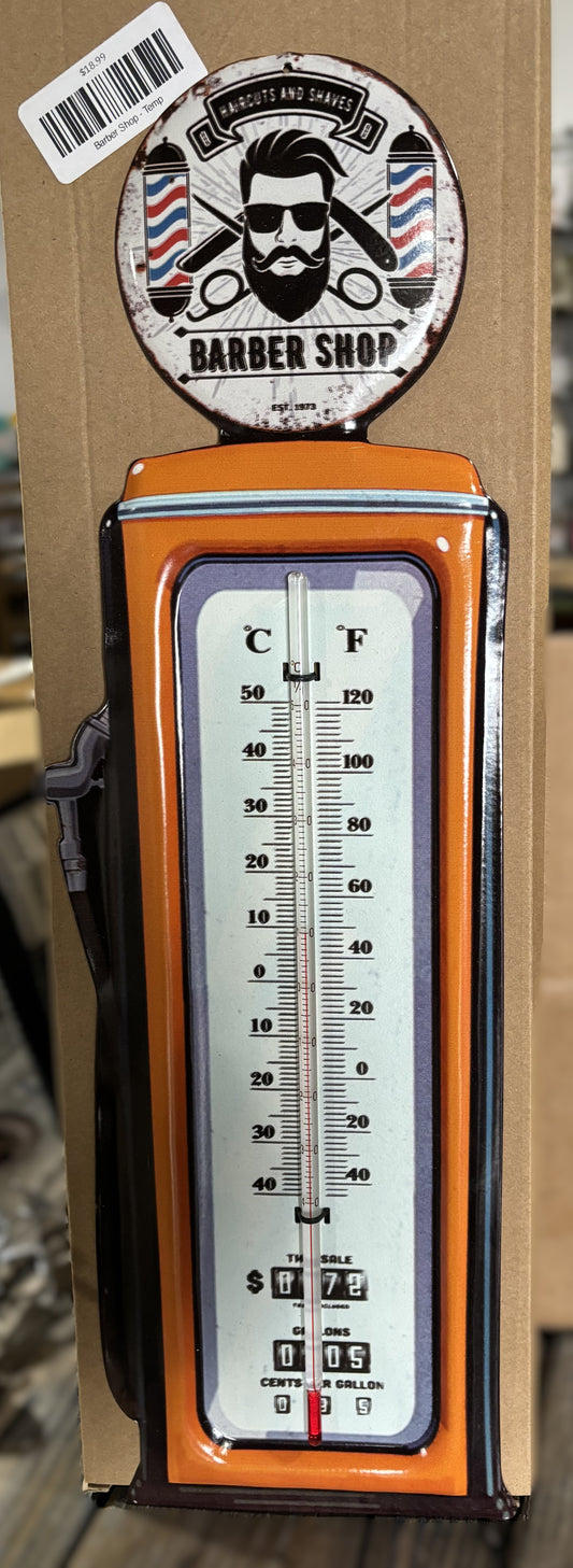 Barber Shop Thermometer