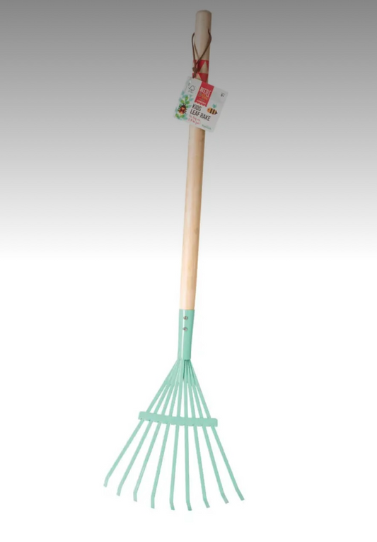 27" Kids Metal Leaf Rake