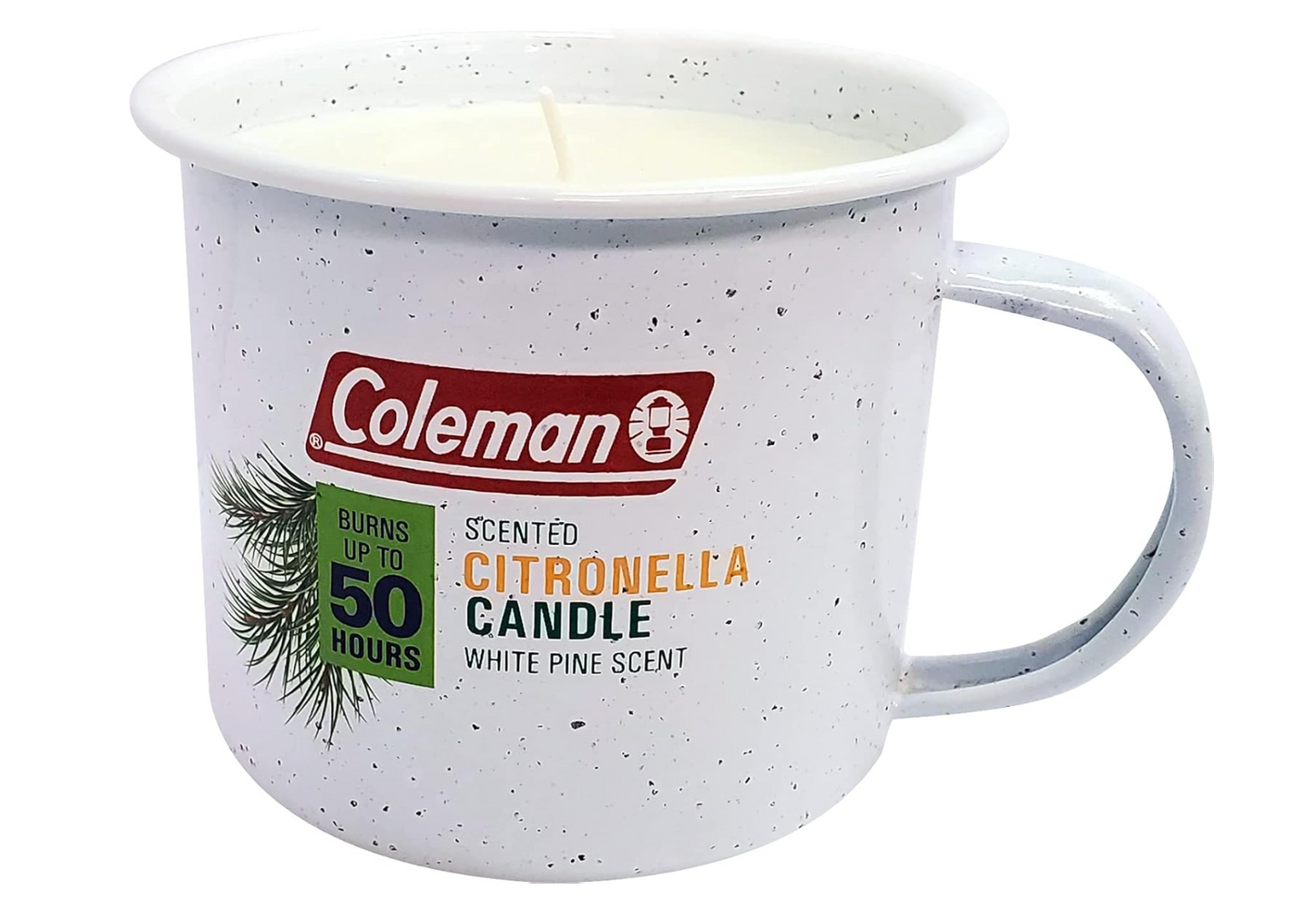 Coleman Citronella Mug Candle - White Pine