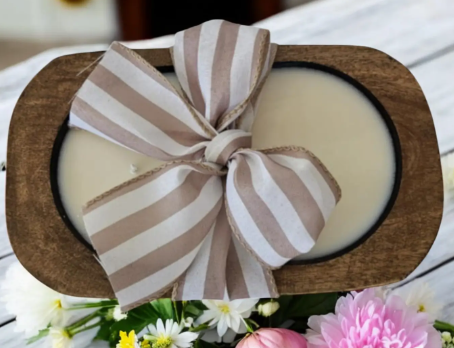 Bourbon & Butterscotch Dough Bowl Candle