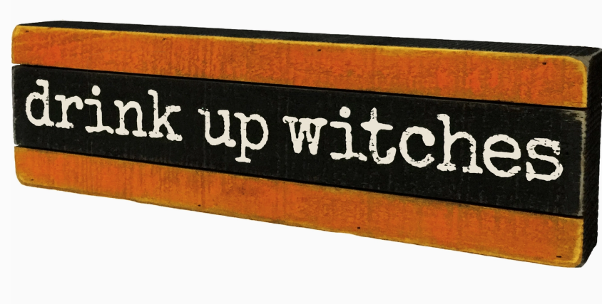 Halloween Slat Box Sign