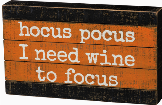 Halloween Slat Box Sign