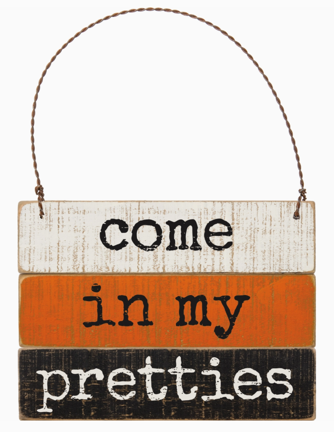 Halloween Slat Ornament