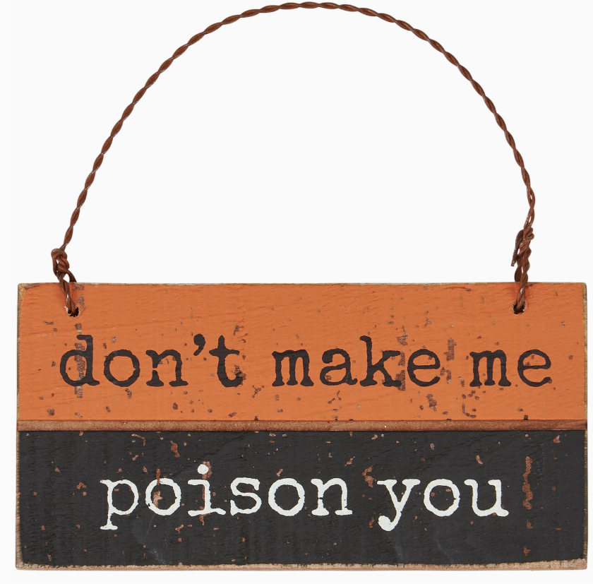 Halloween Slat Ornament