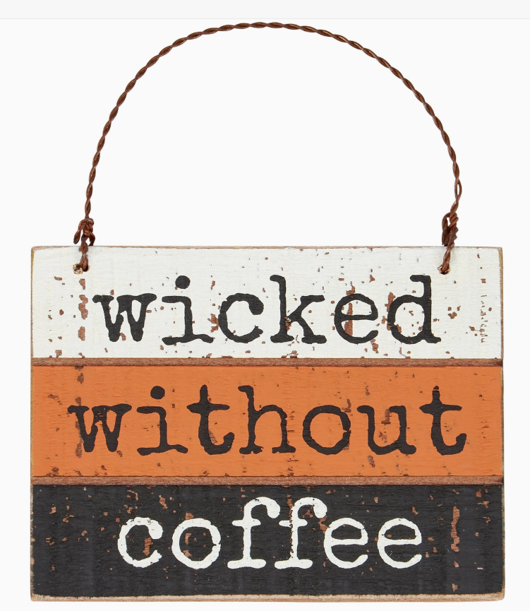 Halloween Slat Ornament