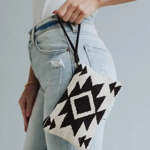 Aztec Wristlet