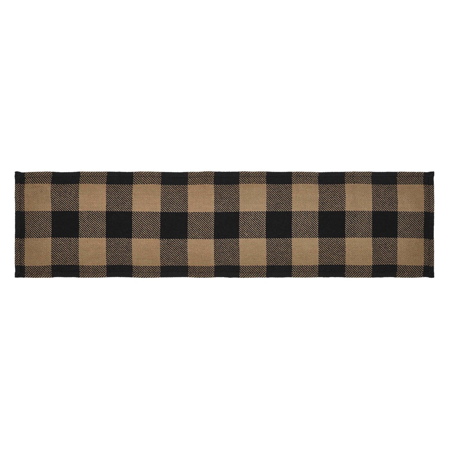 Black Check Runner 12x48